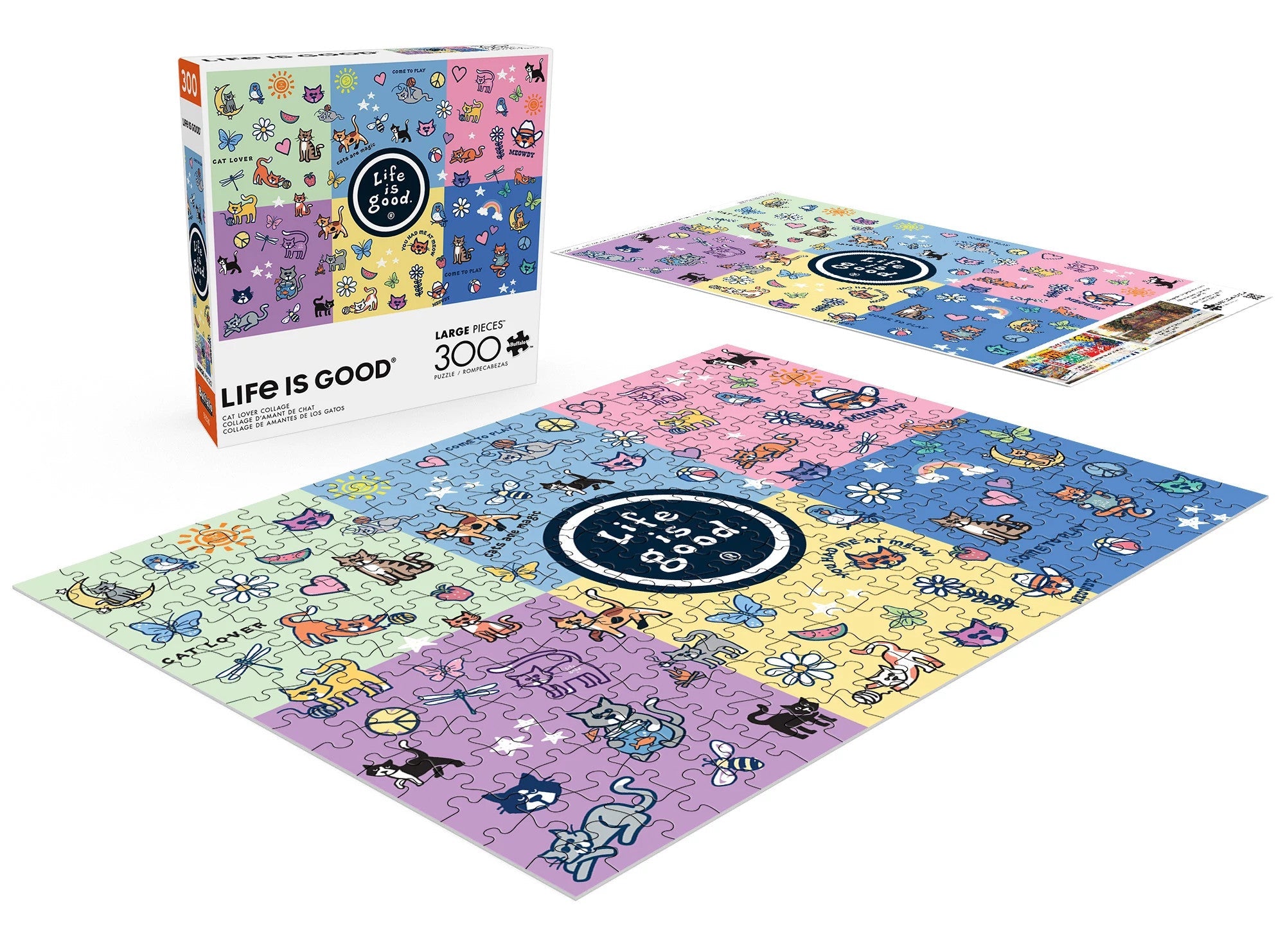 Buffalo Games Cat Lover Collage 300 Piece Jigsaw Puzzle
