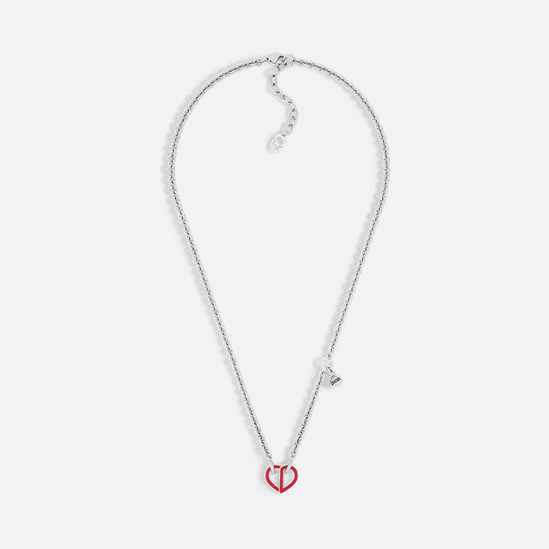 18K Dior Heart Necklace