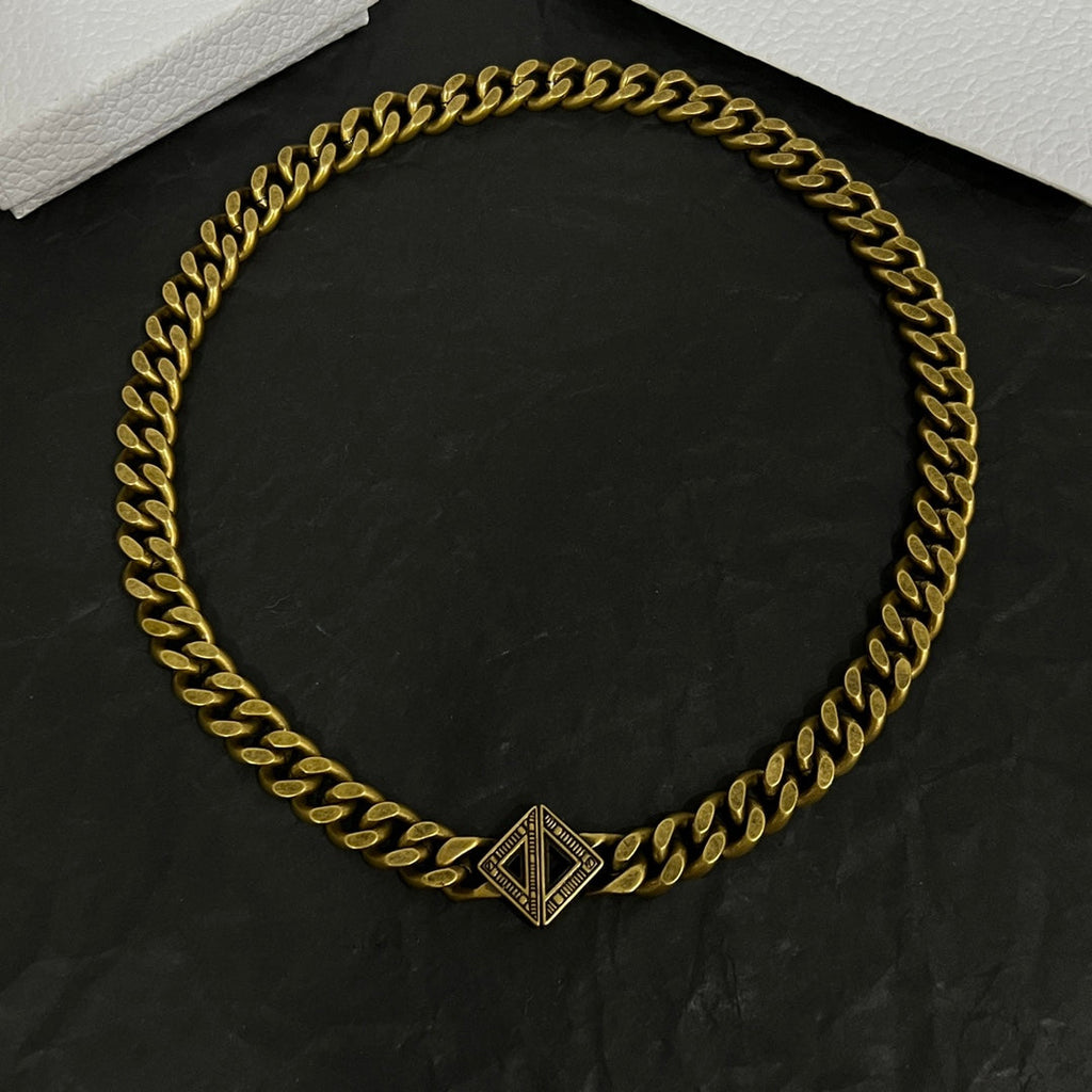 18K Dior Diamond Chain Necklace